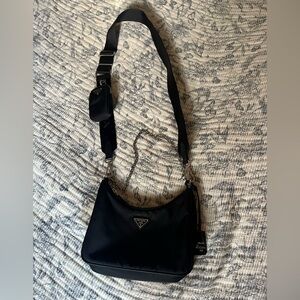 Prada Black Nylon Re-Edition 2005 Bag